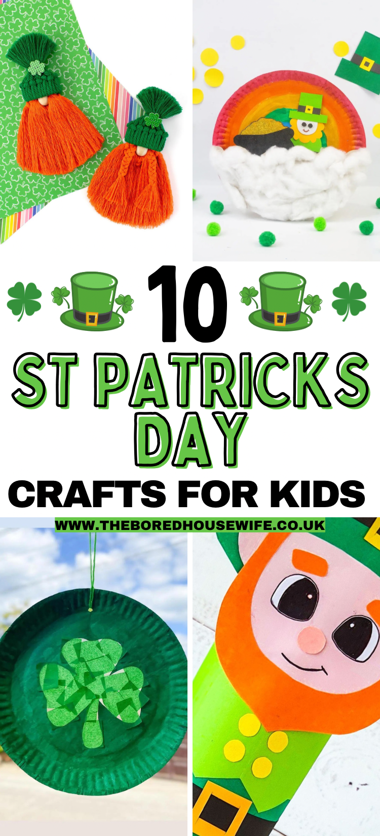 10 Simple St Patrick’s Day Crafts For Kids